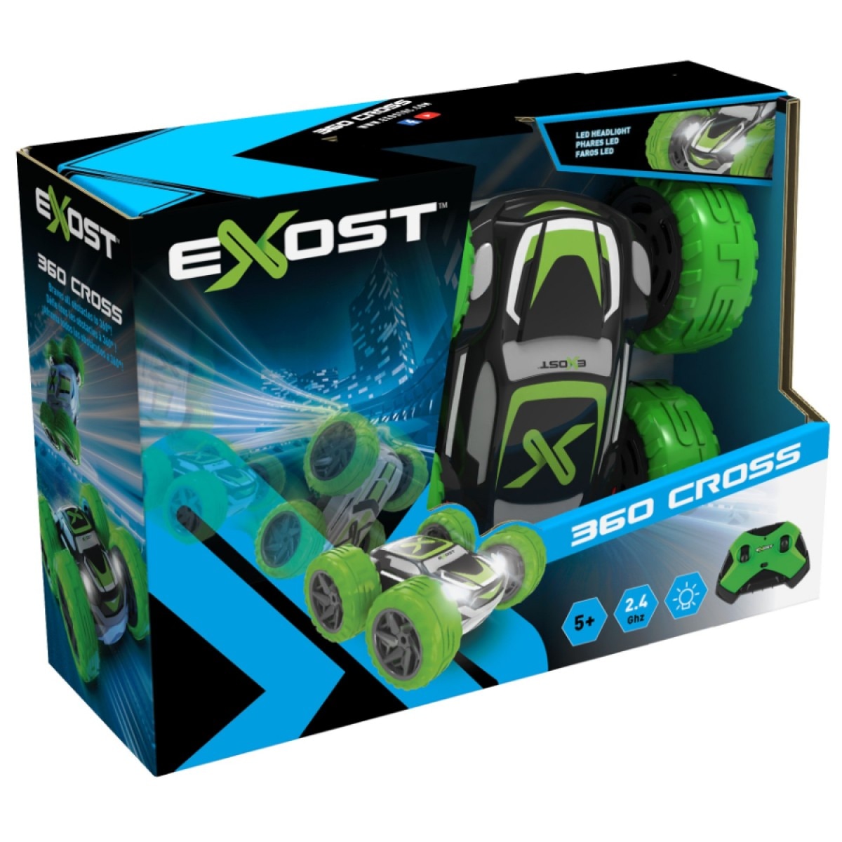 Exost 360 Cross Flash - Radiostyrd actionbil