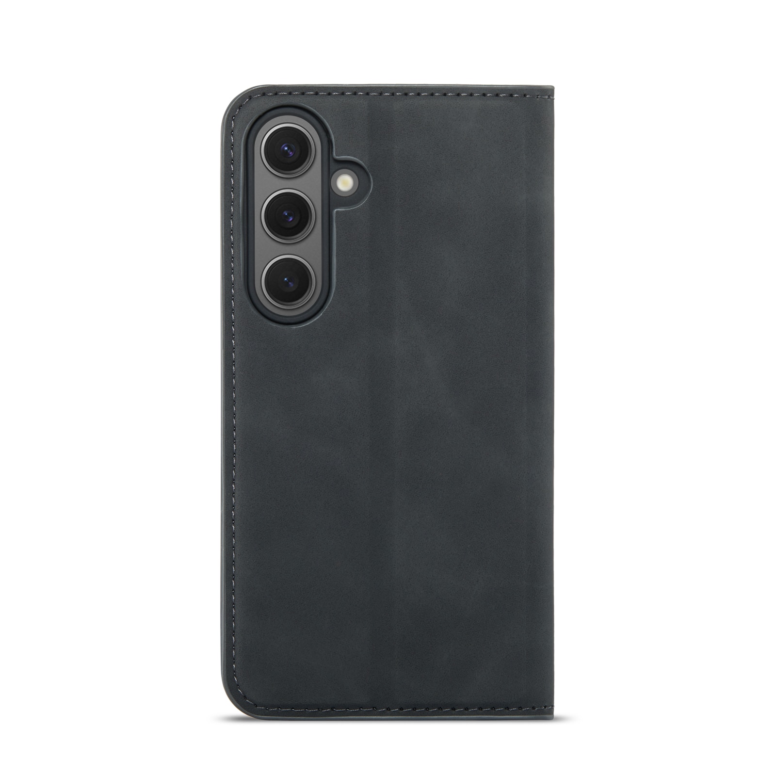 Samsung Galaxy S24 Slimmat fodral med kortfack, svart