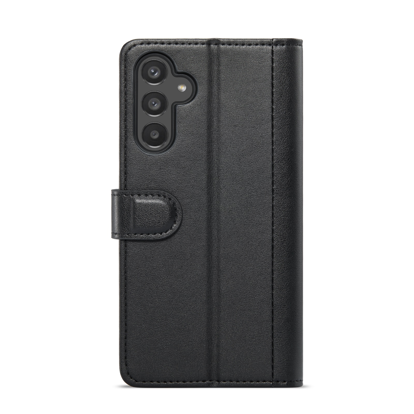 Samsung Galaxy A25 Plånboksfodral i Äkta Läder, svart
