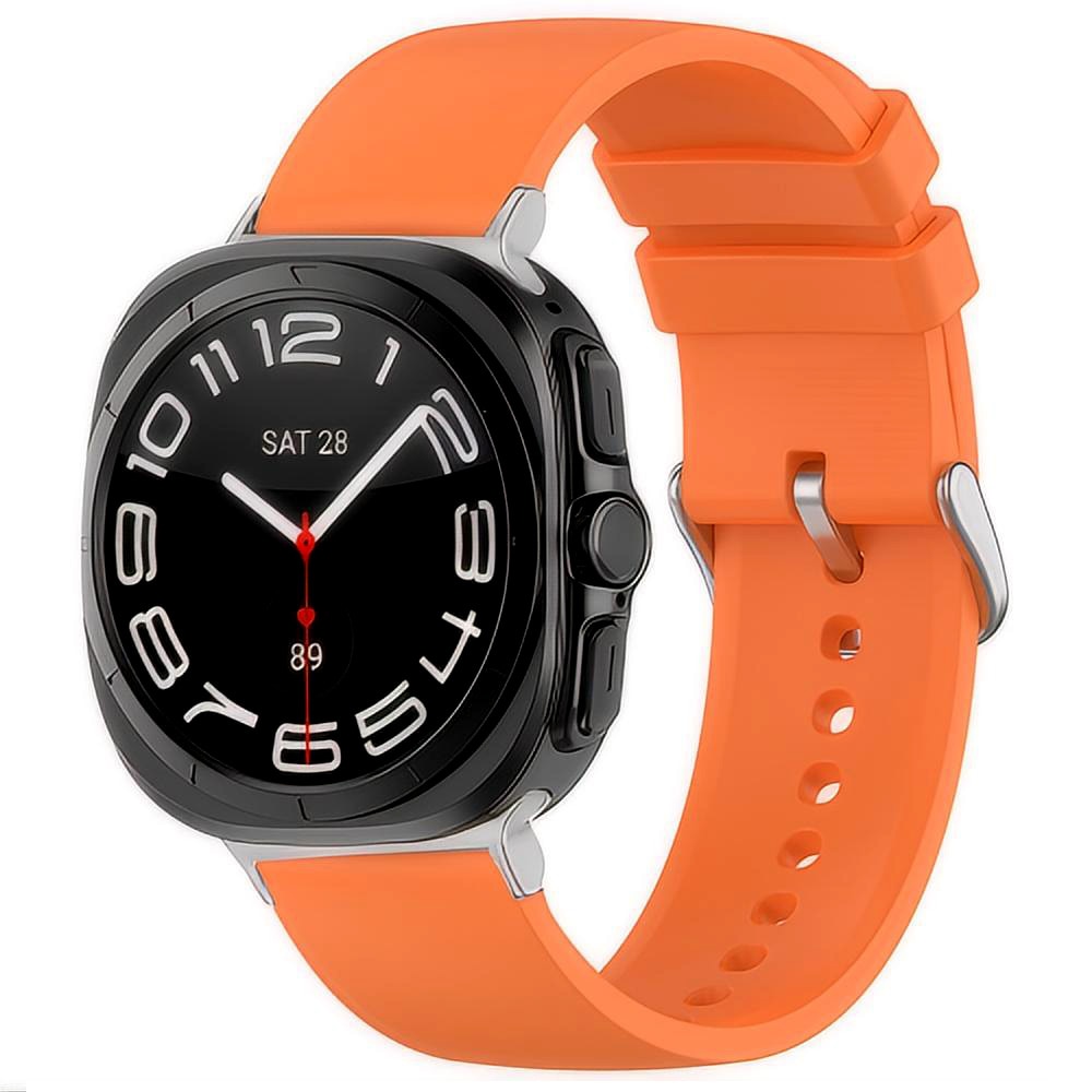 Samsung Galaxy Watch Ultra 47mm Armband i silikon, orange