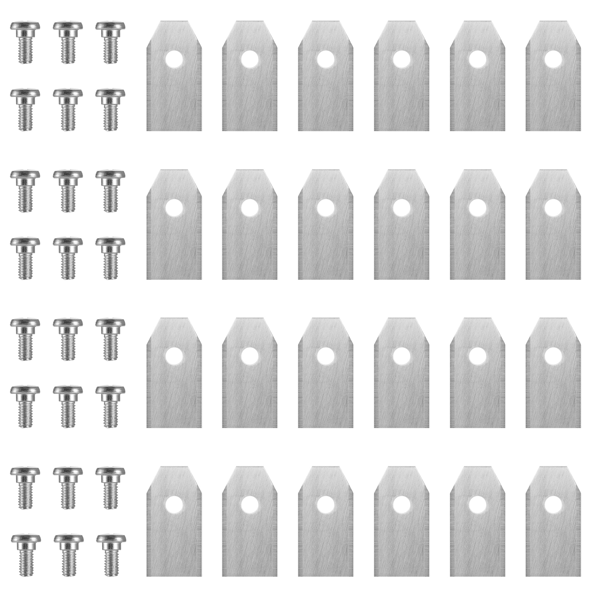 24-pack Robotgräsklipparknivar för Gardena Sileno Life 800m2