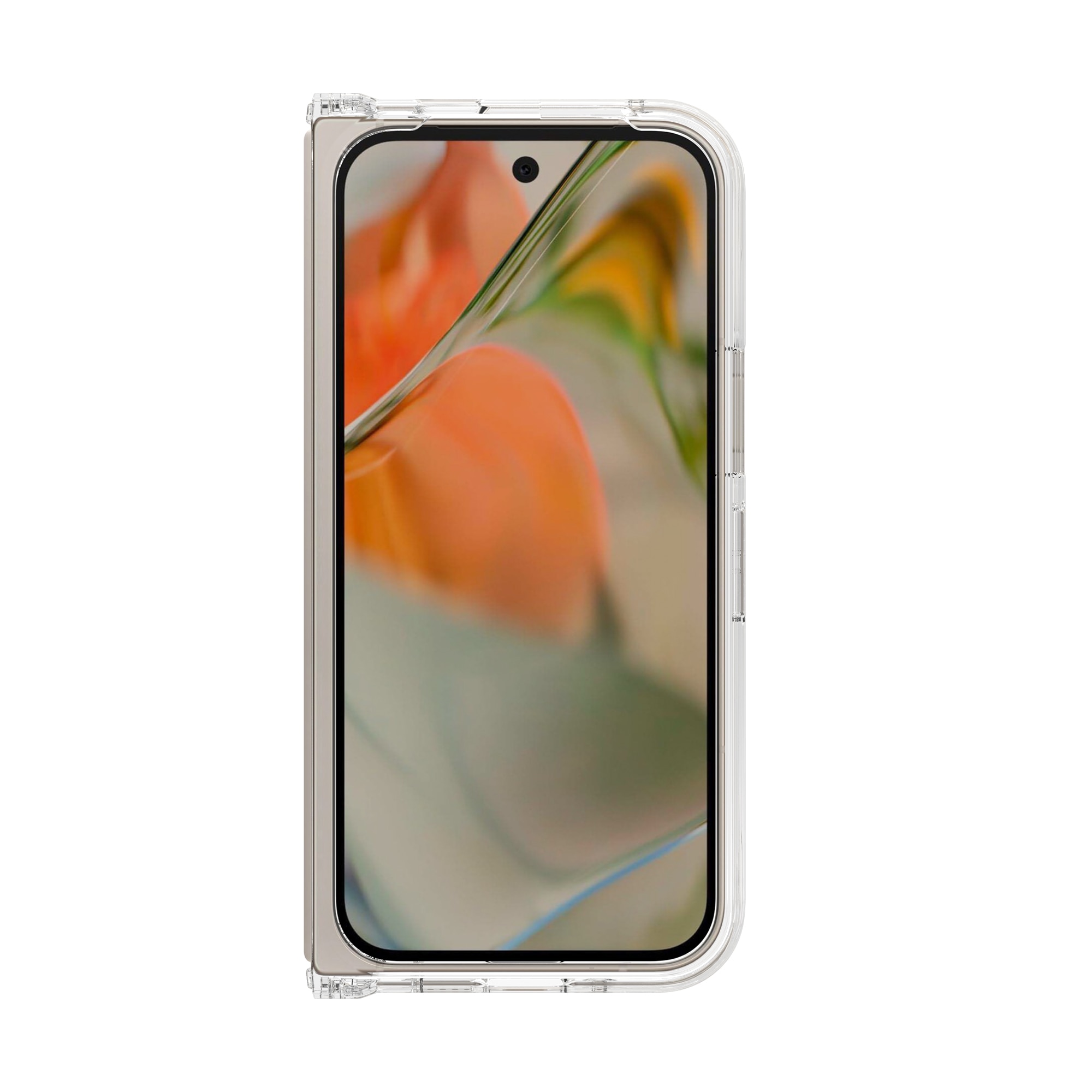 Google Pixel 9 Pro Fold Crystal Hybrid-skal, transparent