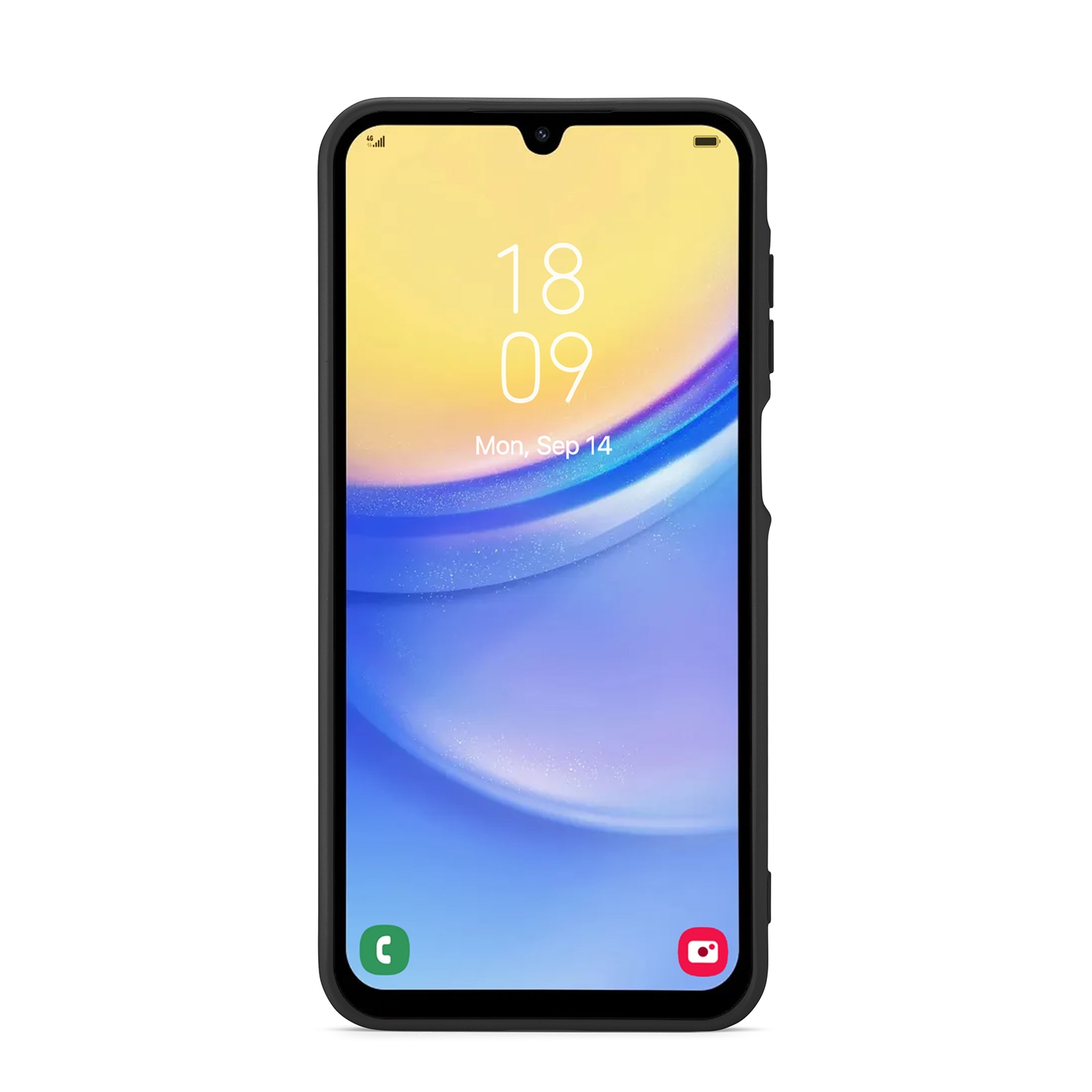 Samsung Galaxy A16 Mobilskal i TPU, Svart