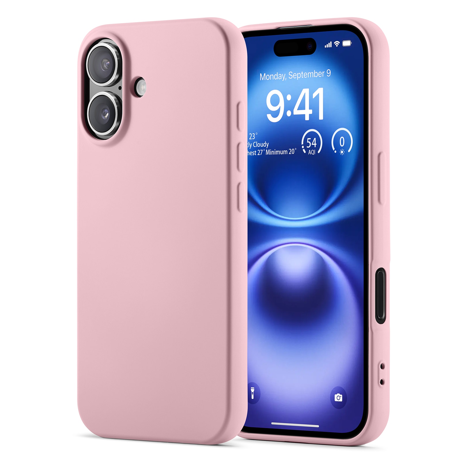 iPhone 16 Pro Max Mobilskal i TPU, Rosa