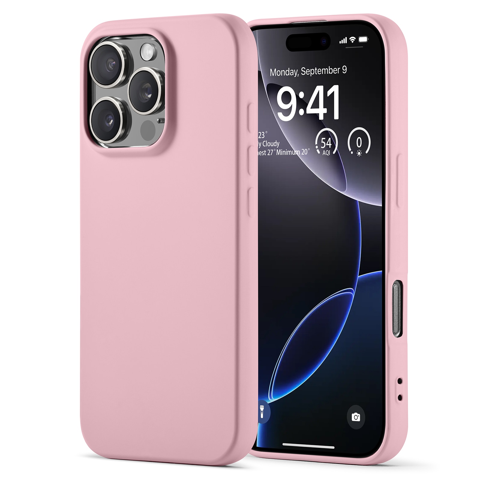 iPhone 16 Pro Mobilskal i TPU, Rosa