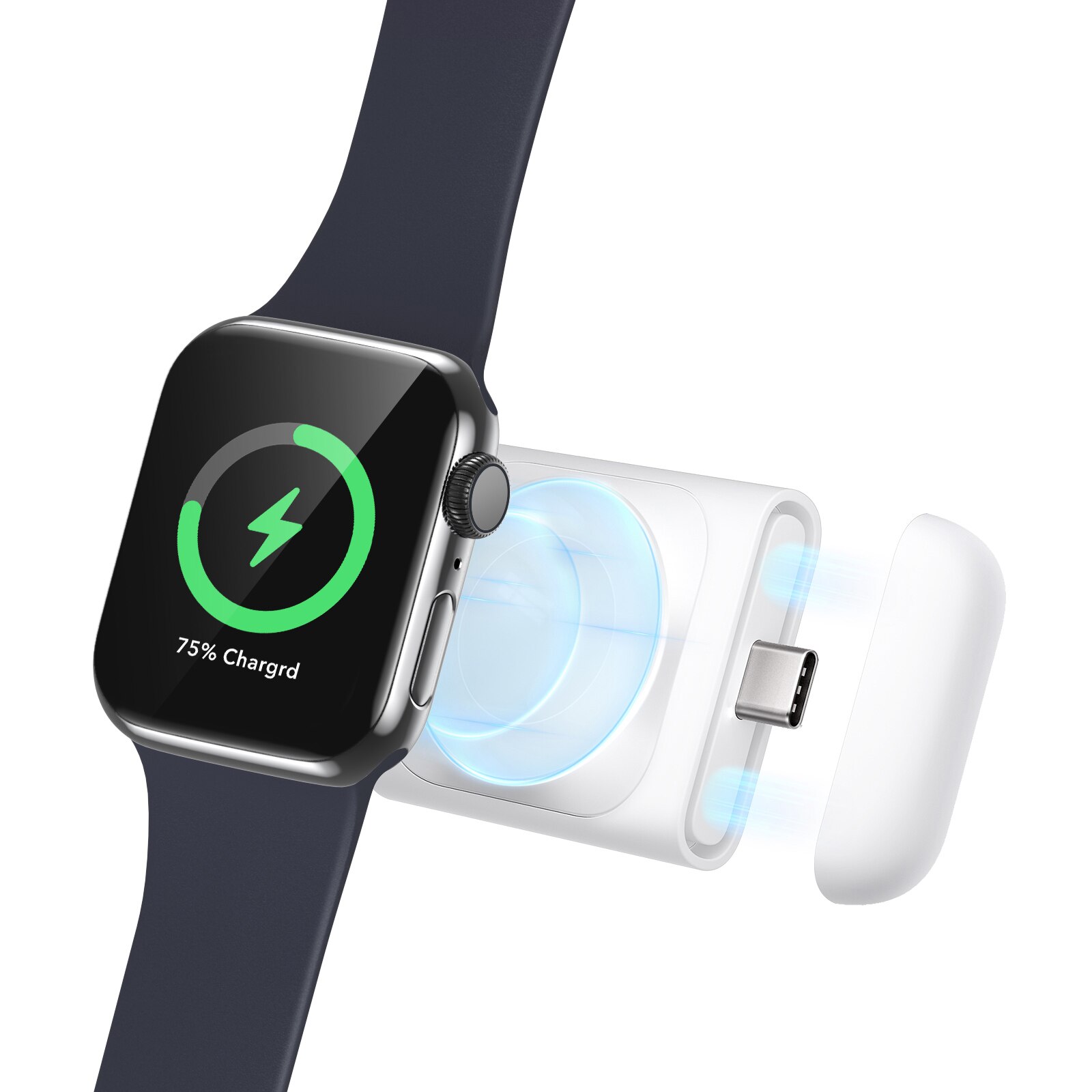 Apple Watch Portabel laddare, vit