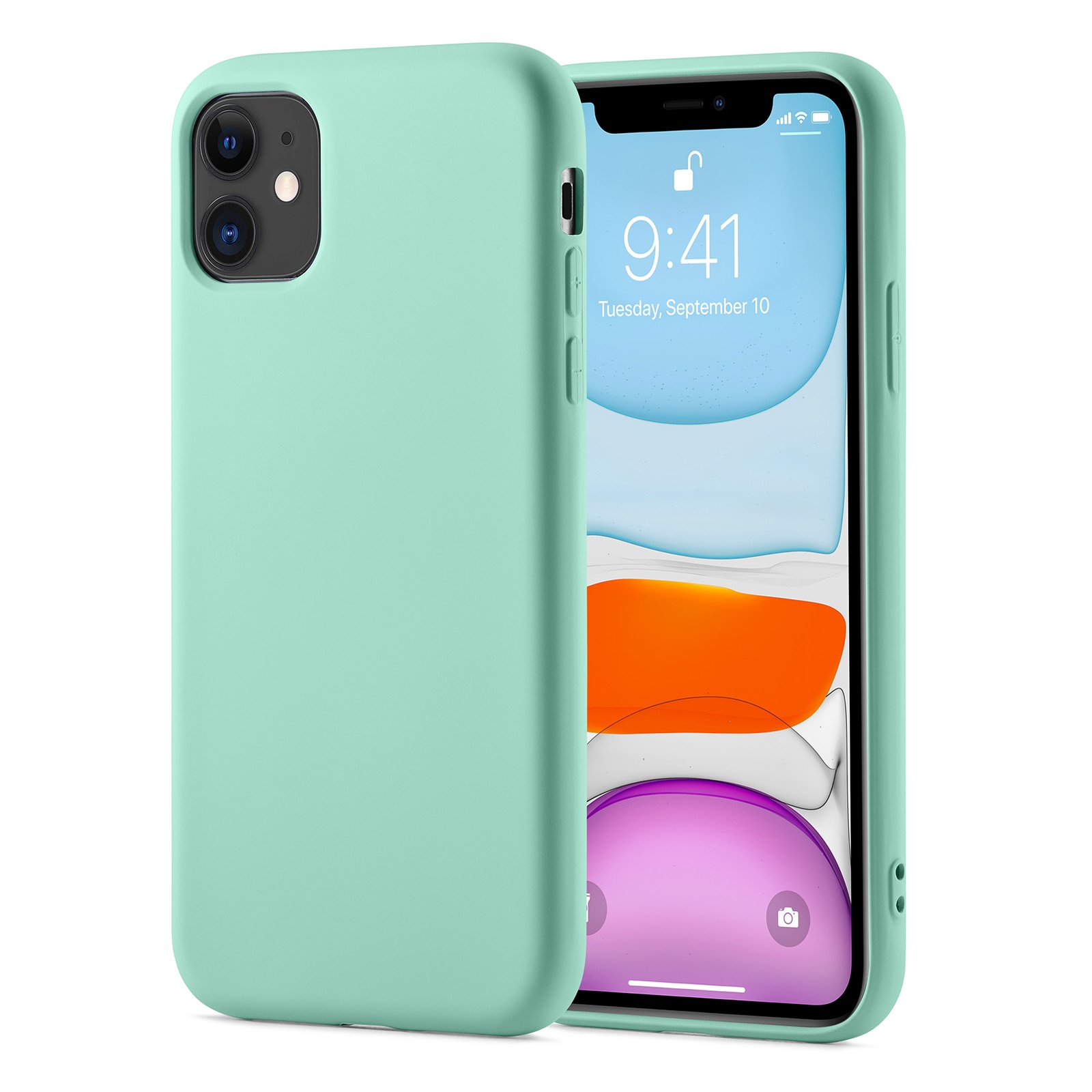 iPhone 11 Mobilskal i TPU, grön