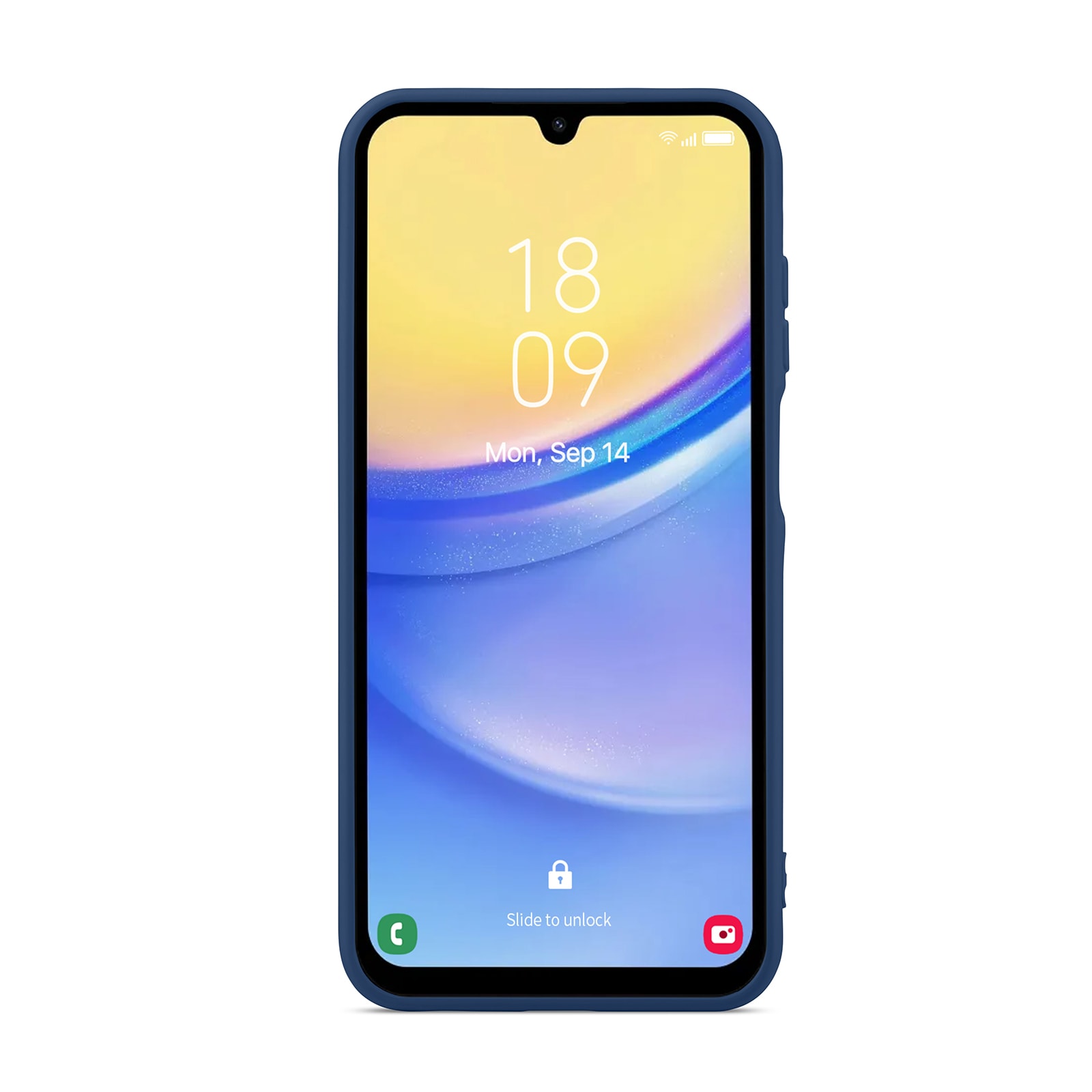 Samsung Galaxy A15 Mobilskal i TPU, mörkblå