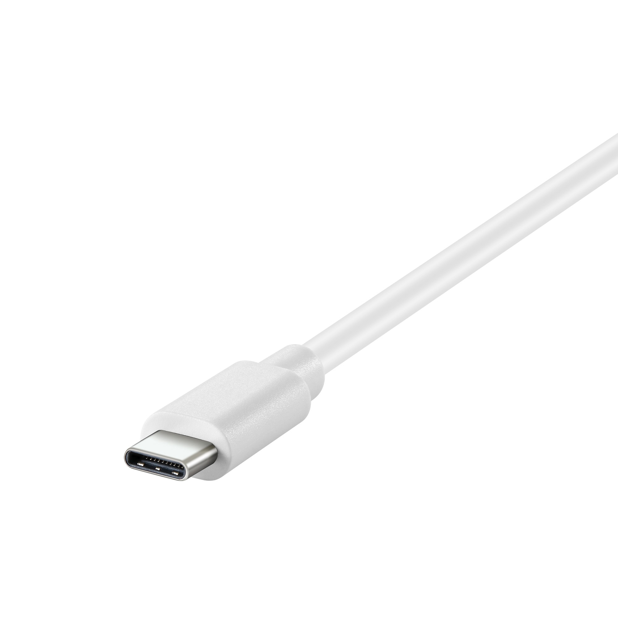 Laddningskabel USB-C till USB-C 2m, vit