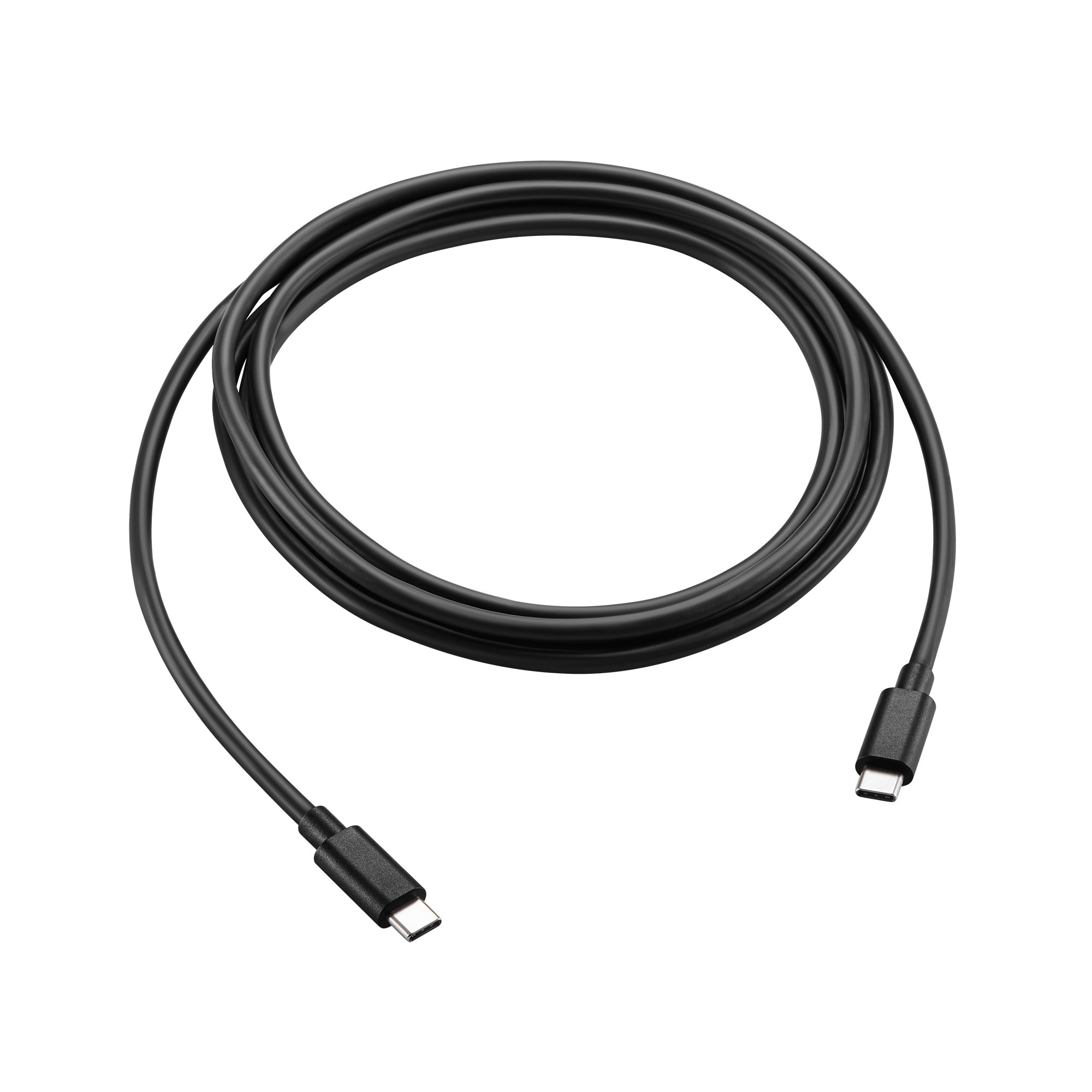 Laddningskabel USB-C till USB-C 2m, svart