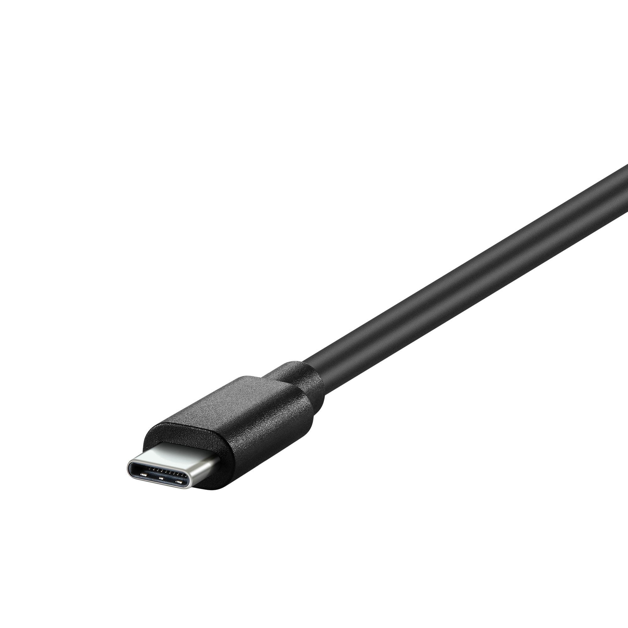 Laddningskabel USB-C till USB-C 2m, svart