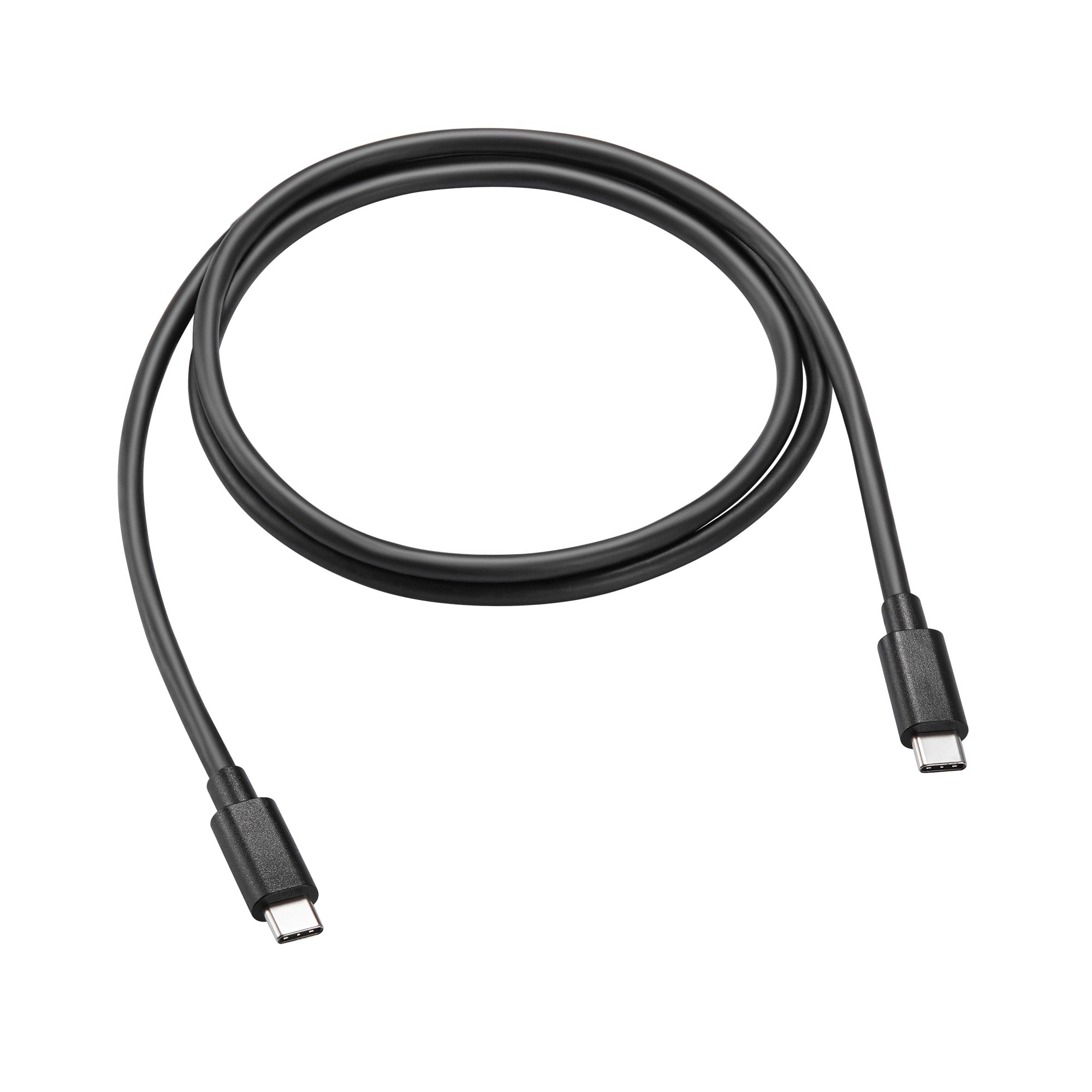 Laddningskabel USB-C till USB-C 1m, svart