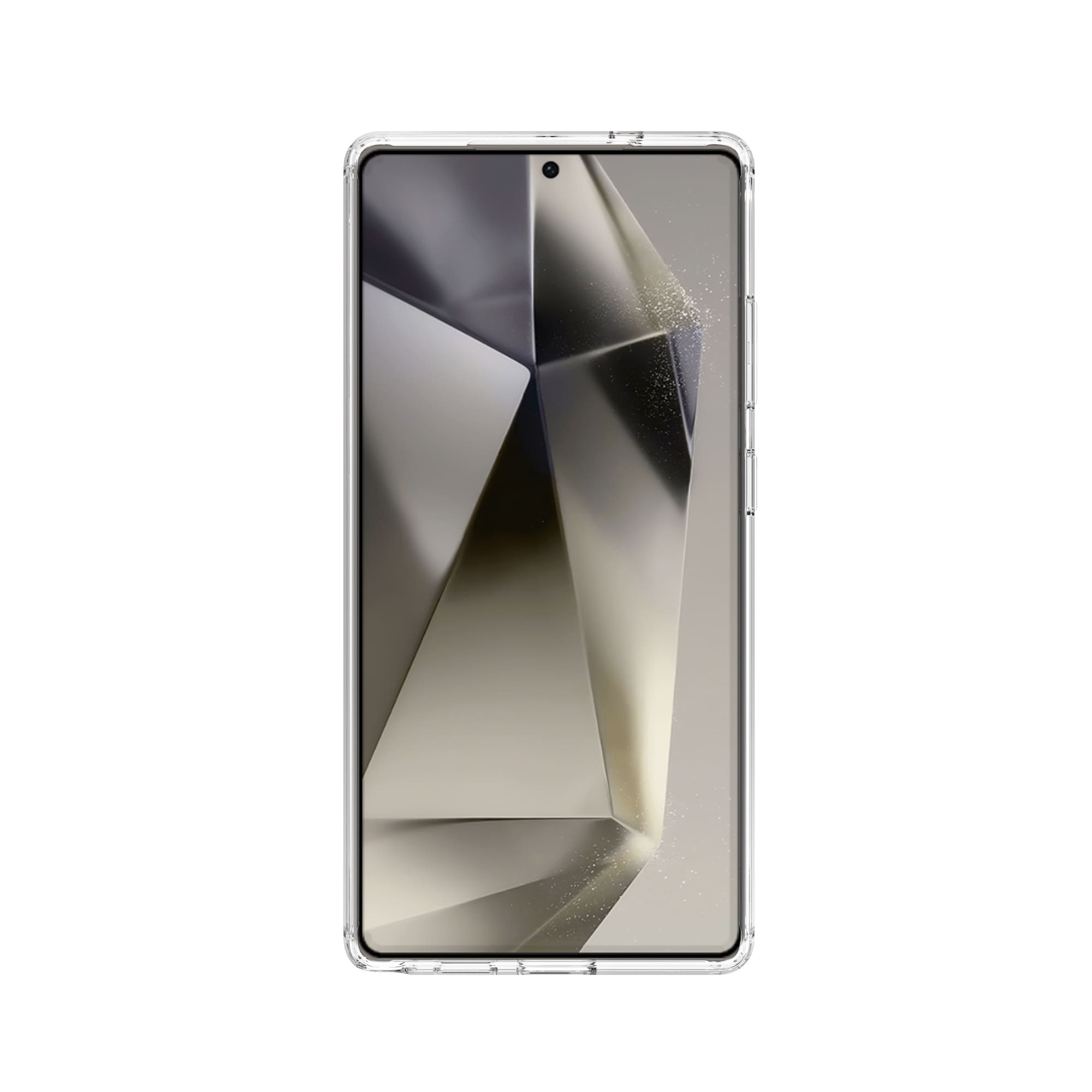 Samsung Galaxy S25 Ultra Crystal Hybrid-skal, Genomskinlig