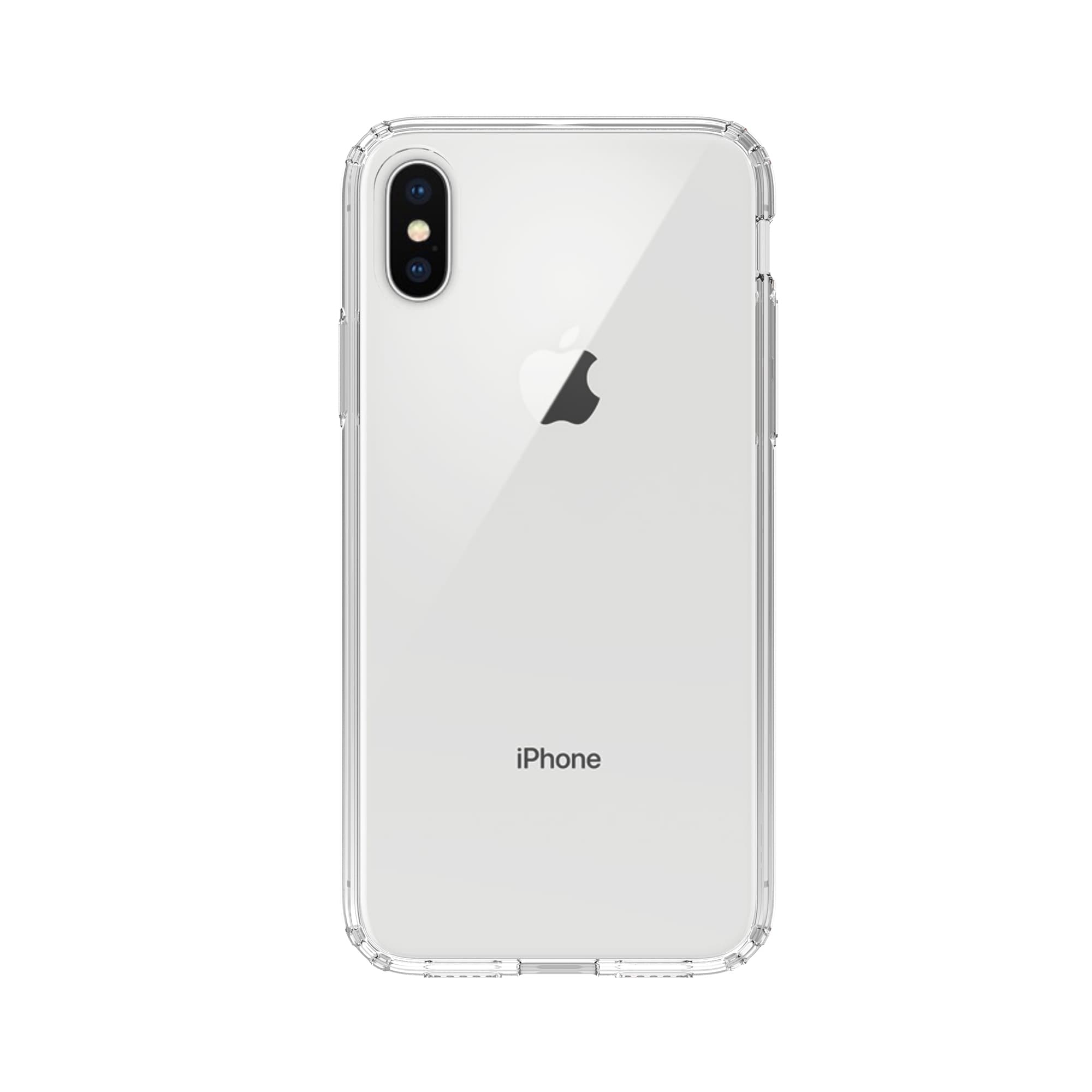 iPhone X/XS Crystal Hybrid-skal, transparent