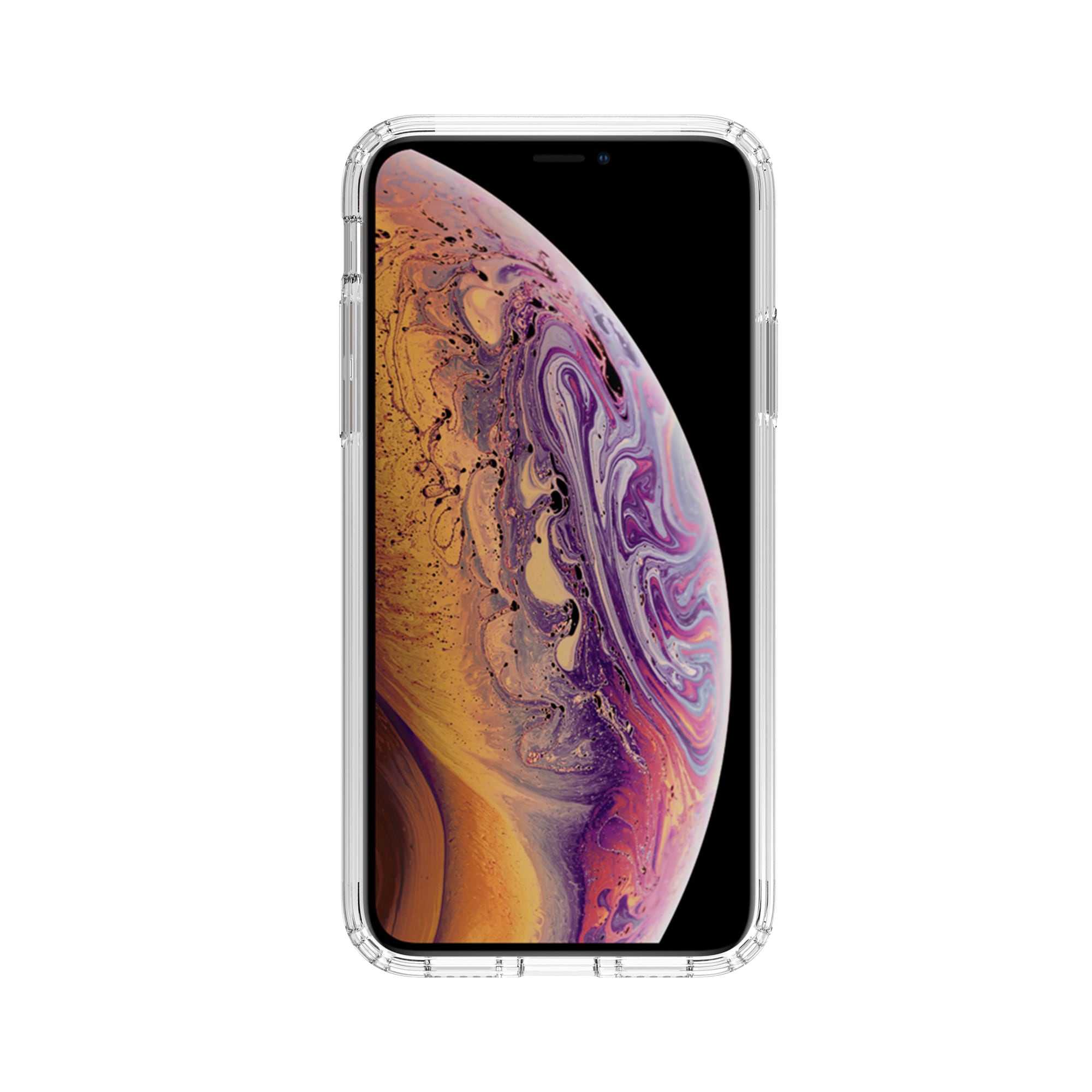 iPhone X/XS Crystal Hybrid-skal, transparent