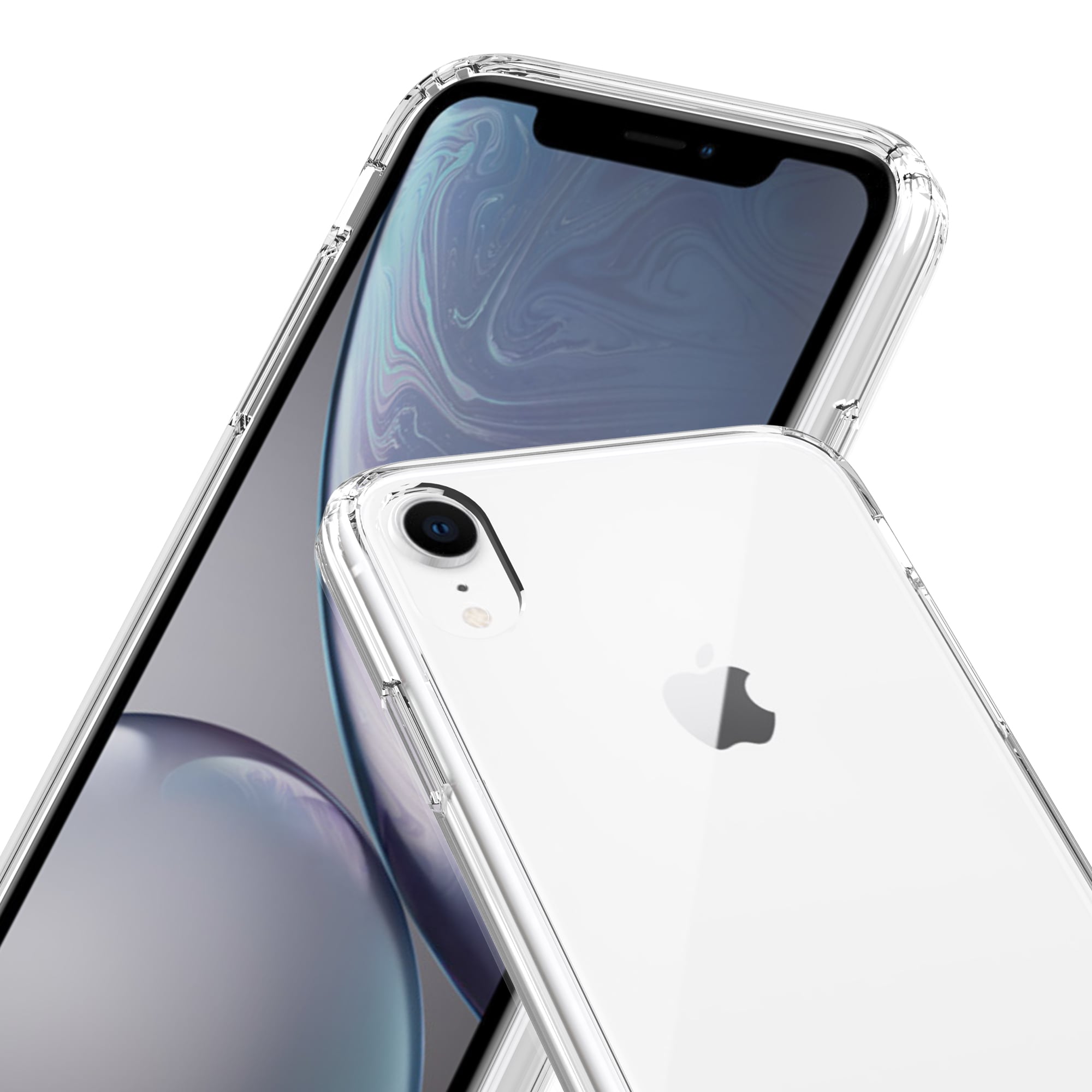 iPhone Xr Crystal Hybrid-skal, transparent