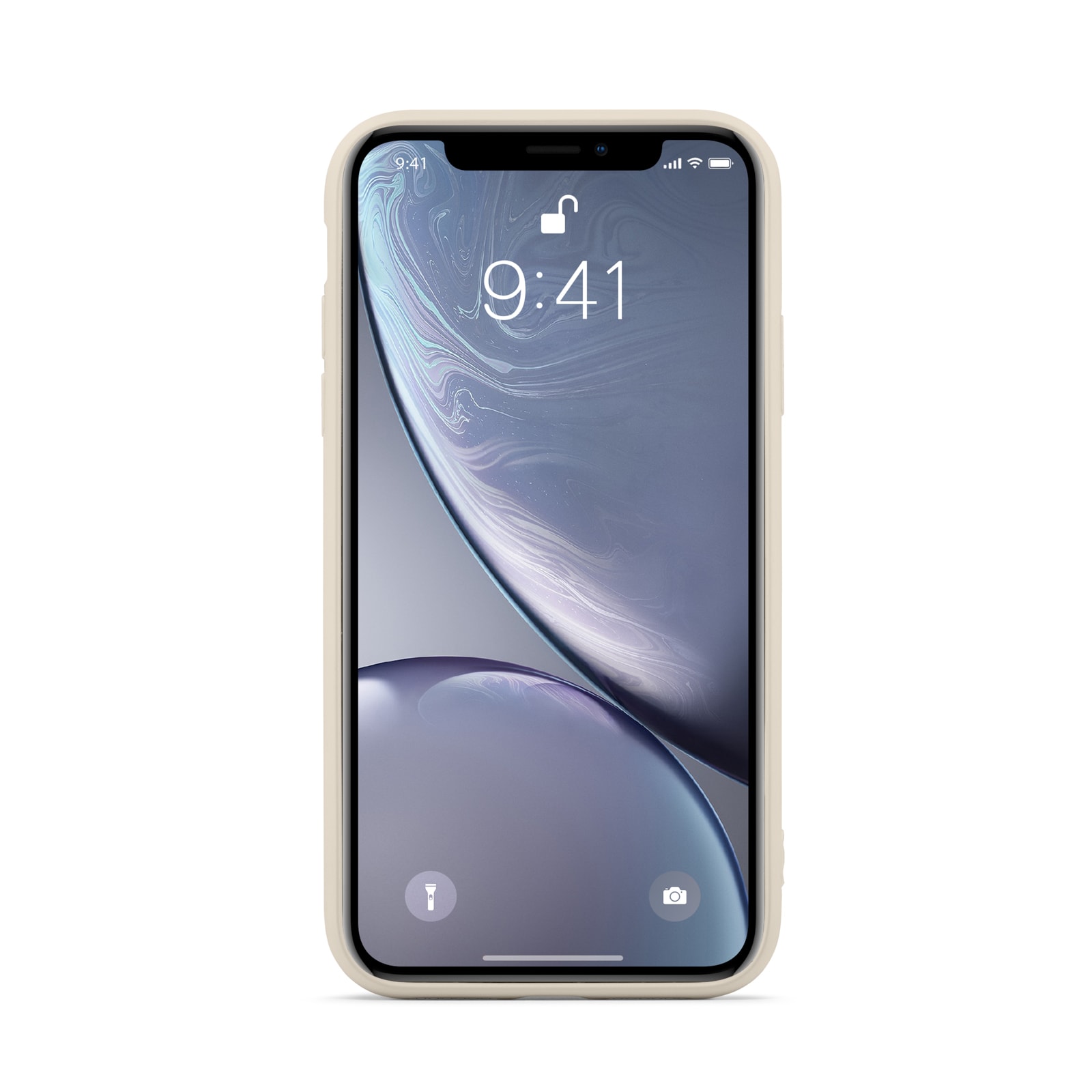 iPhone Xr Mobilskal i TPU, Beige