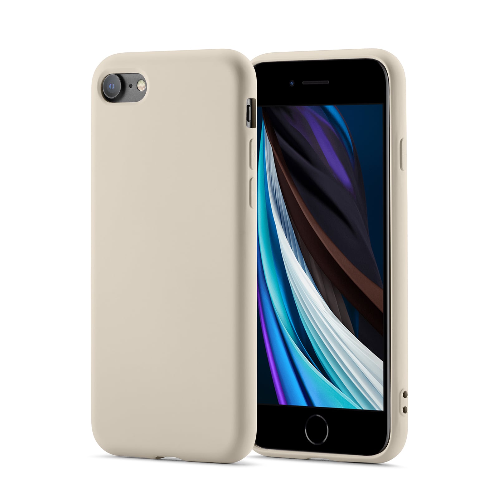 iPhone 8 Mobilskal i TPU, Beige