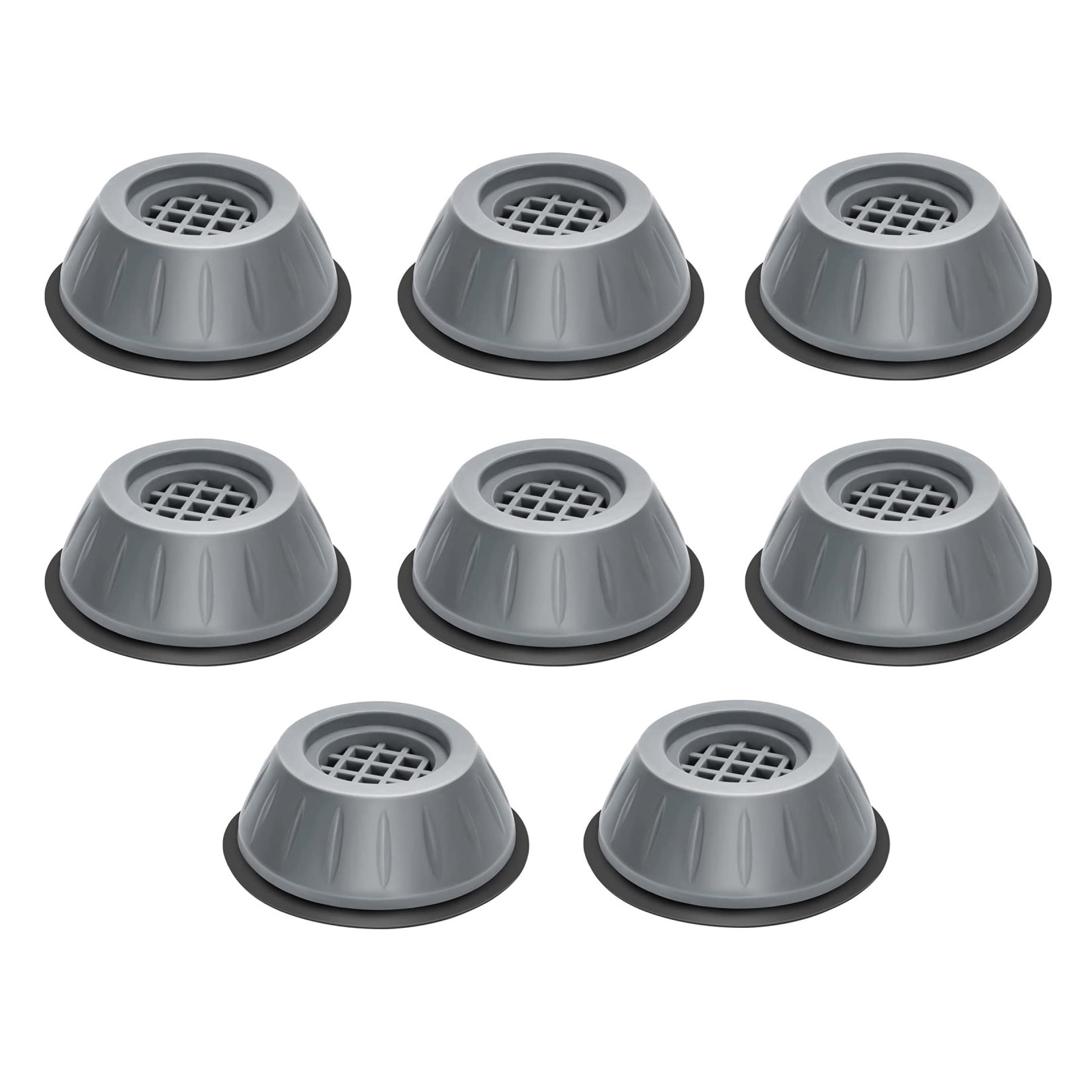 Vibrationsdämpande fötter till tvättmaskin & torktumlare (8-pack)