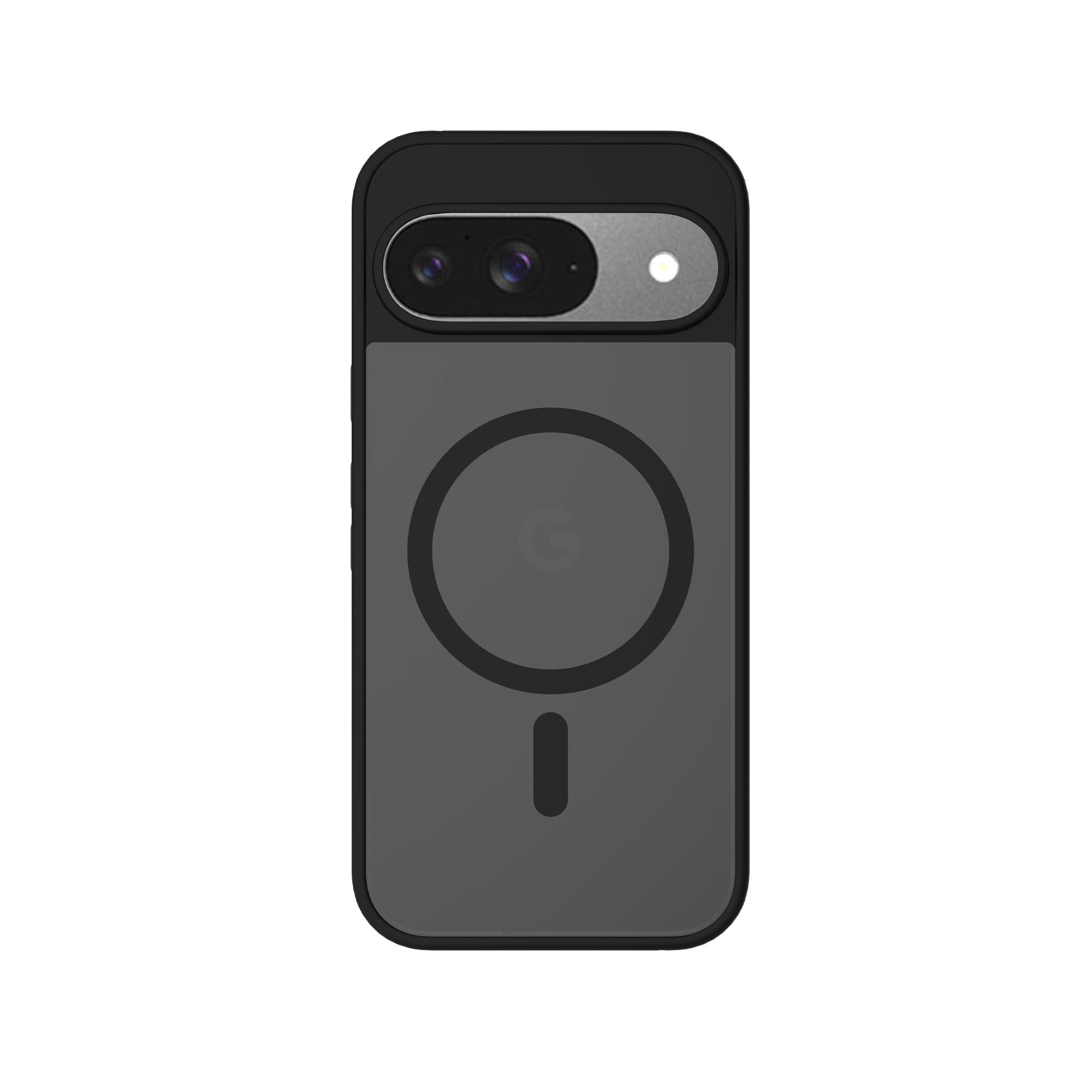 Google Pixel 9 Hybrid-skal Magnetisk, Frosted Black