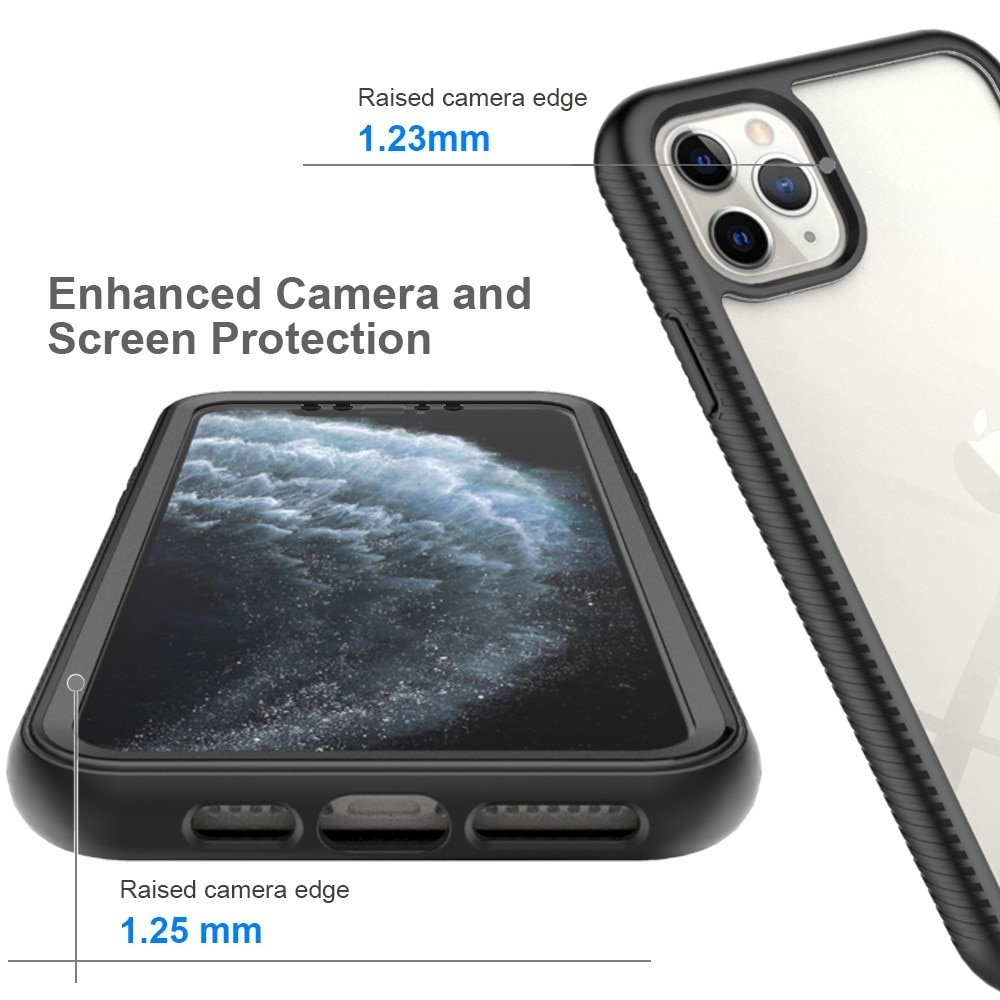 iPhone 11 Pro Max Mobilskal Full Protection, svart
