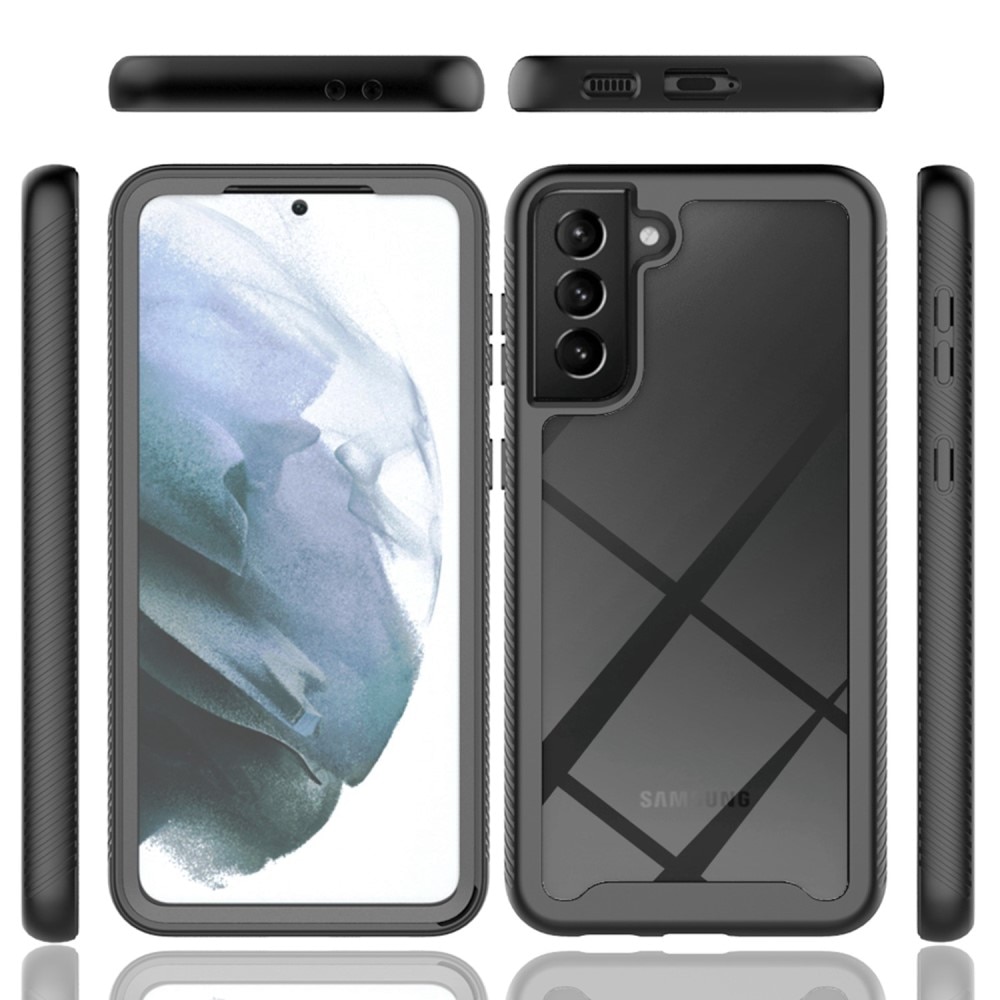 Samsung Galaxy S21 Plus Mobilskal Full Protection, svart