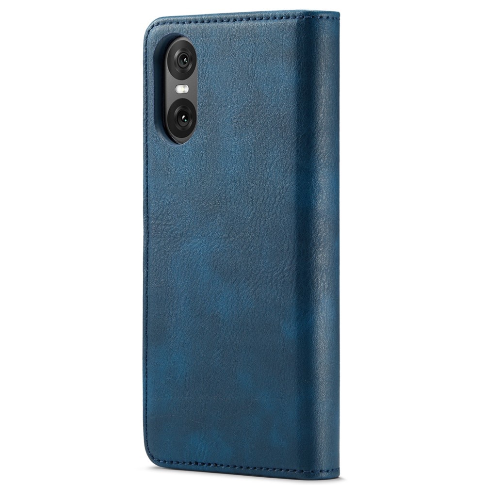 Sony Xperia 10 VI Plånboksfodral med avtagbart skal, Blue