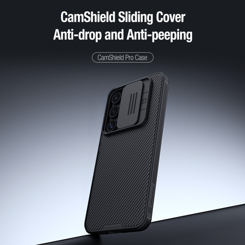 Samsung Galaxy S24 FE Skal med kameraskydd - CamShield, svart