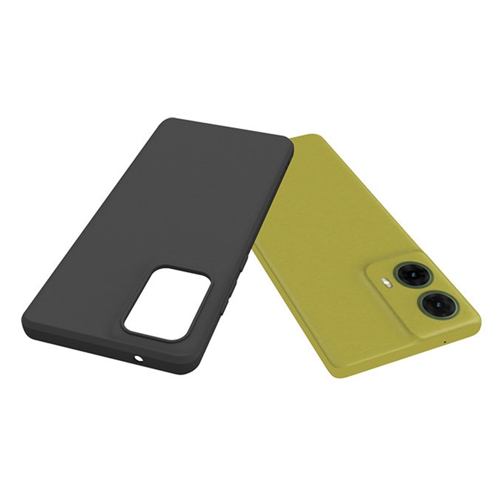 Motorola Moto G85 Tunt TPU-skal, svart