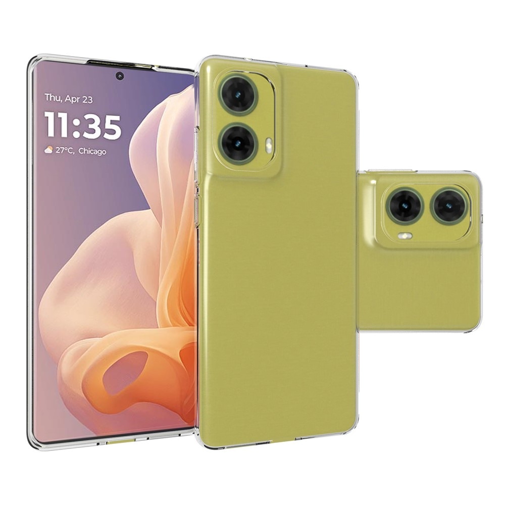 Motorola Moto G85 Tunt TPU-skal, transparent