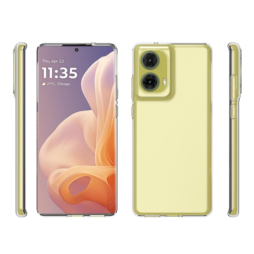 Motorola Moto G85 Tunt TPU-skal, transparent