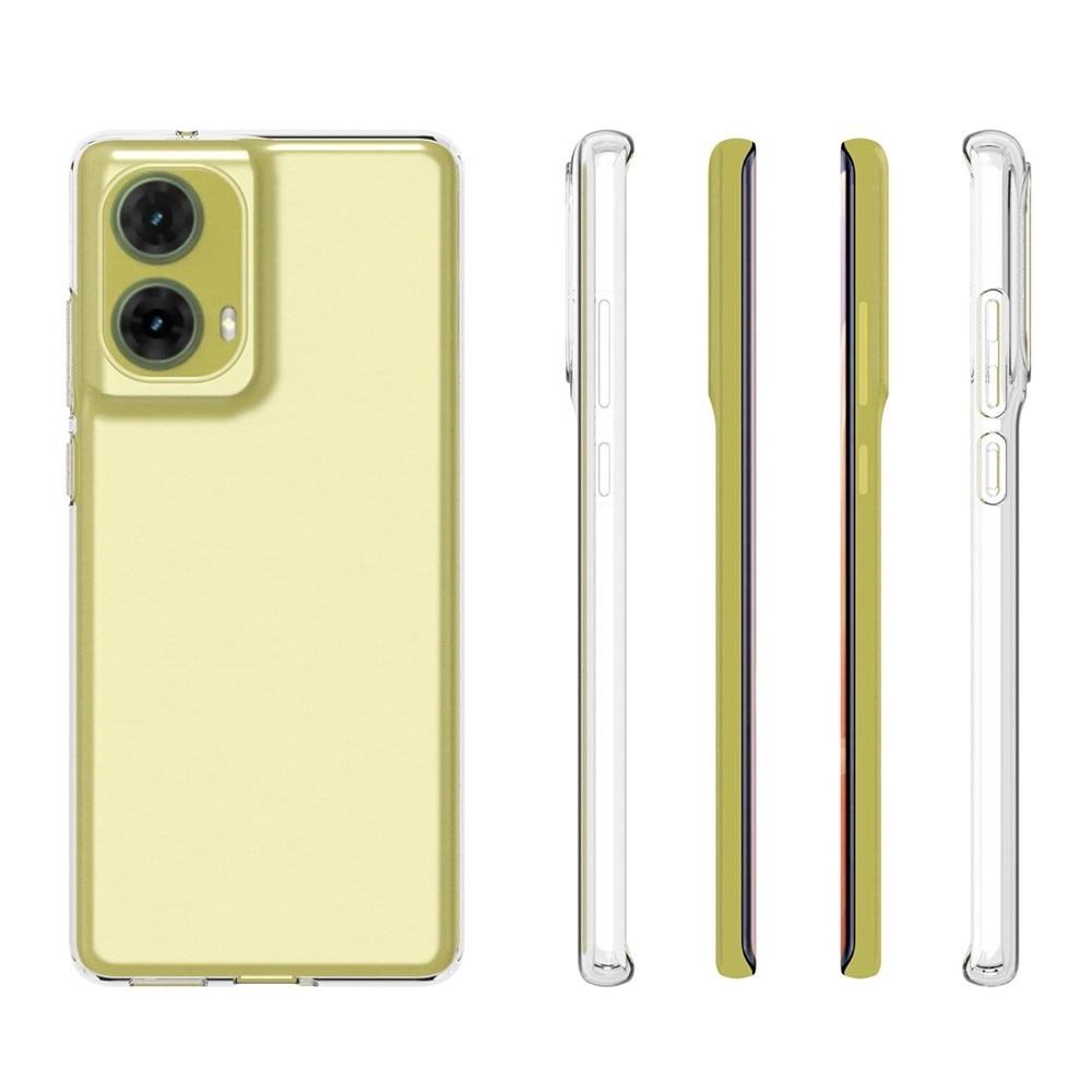 Motorola Moto G85 Tunt TPU-skal, transparent