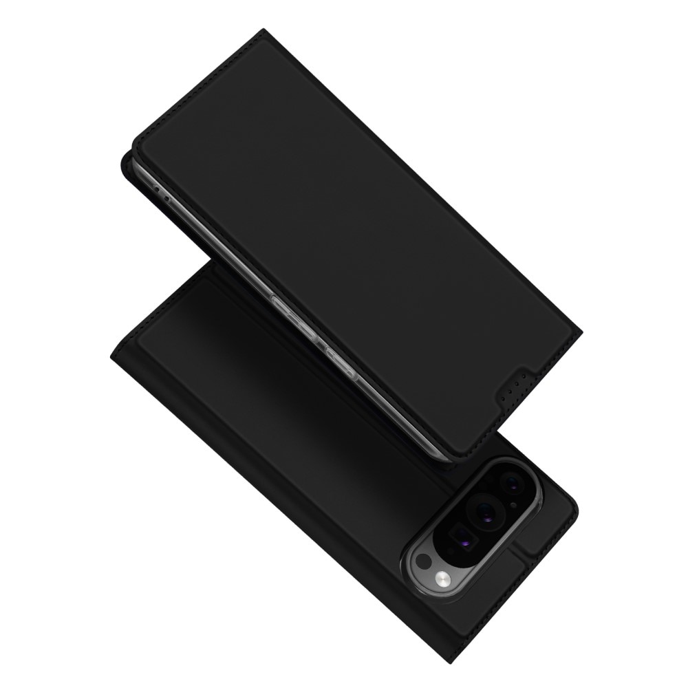 Google Pixel 9 Pro XL Slimmat mobilfodral, svart