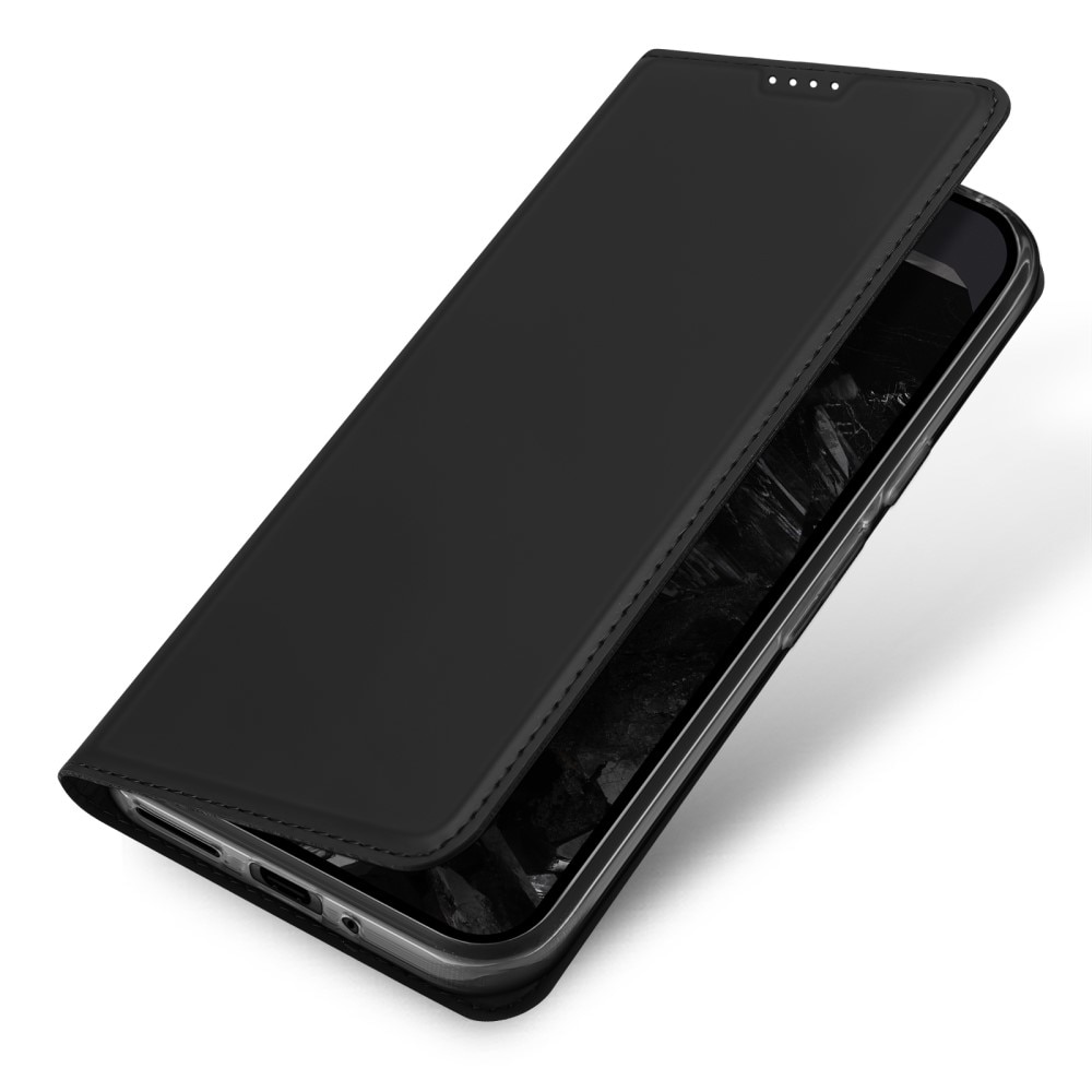 Google Pixel 9 Pro Slimmat mobilfodral, svart