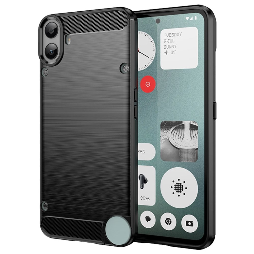 Nothing CMF Phone 1 TPU-skal Brushed, Svart