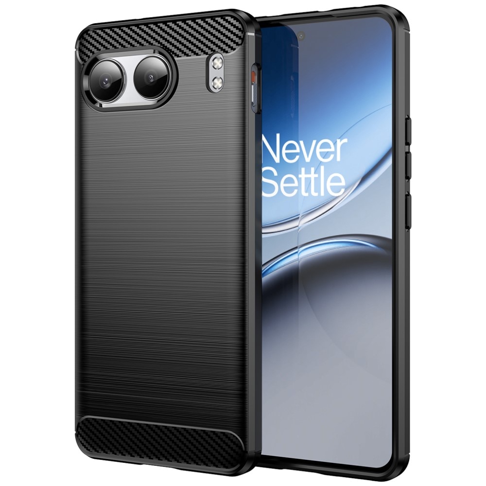  OnePlus Nord 4 TPU-skal Brushed, Svart