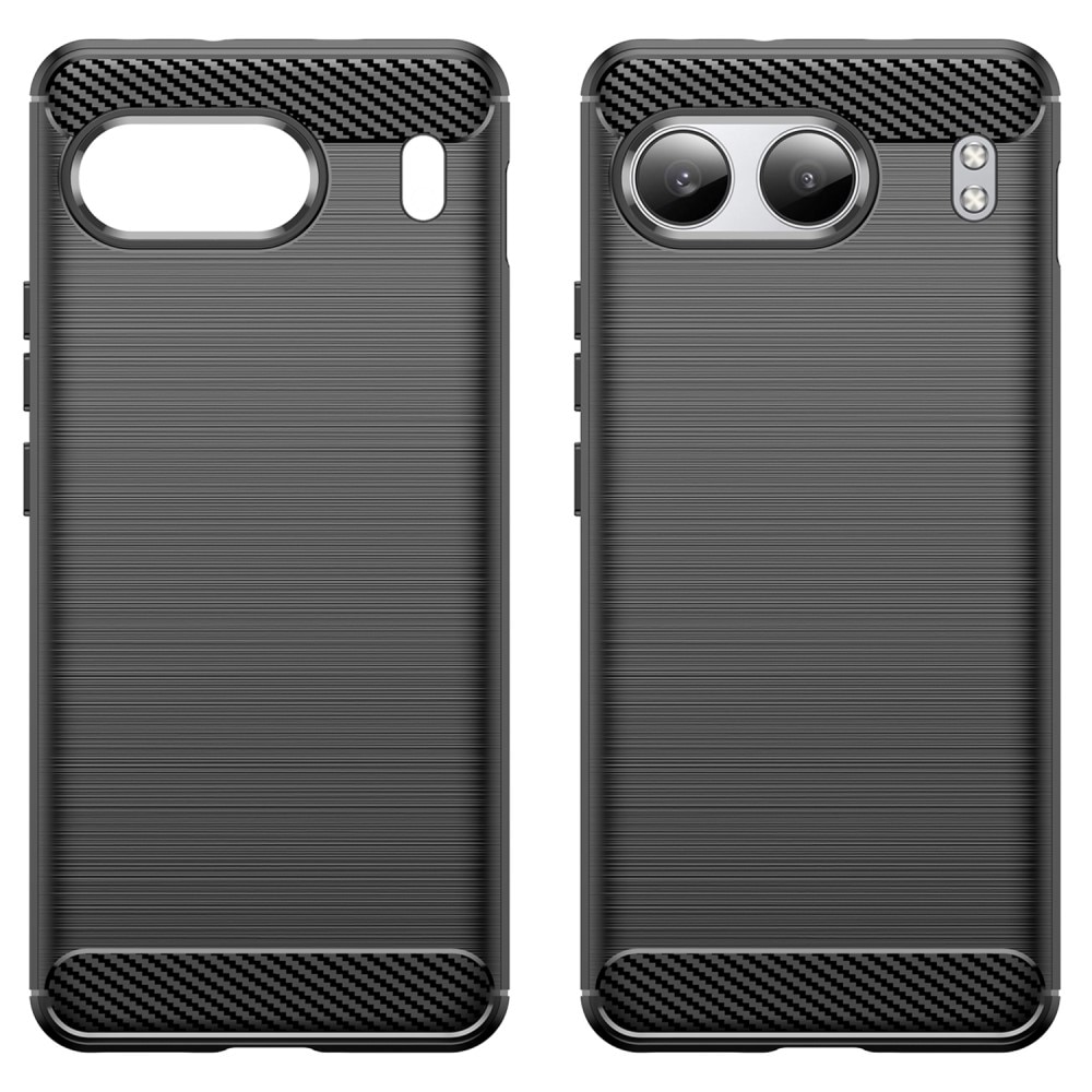 OnePlus Nord 4 TPU-skal Brushed, Black