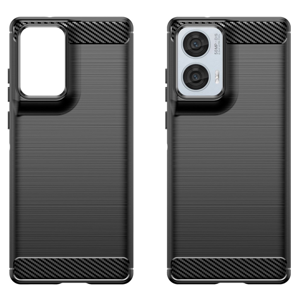 Motorola Moto G85 TPU-skal Brushed, Black