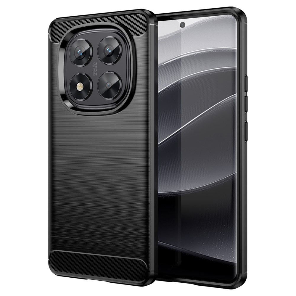 Xiaomi Redmi Note 14 Pro TPU-skal Brushed, Black