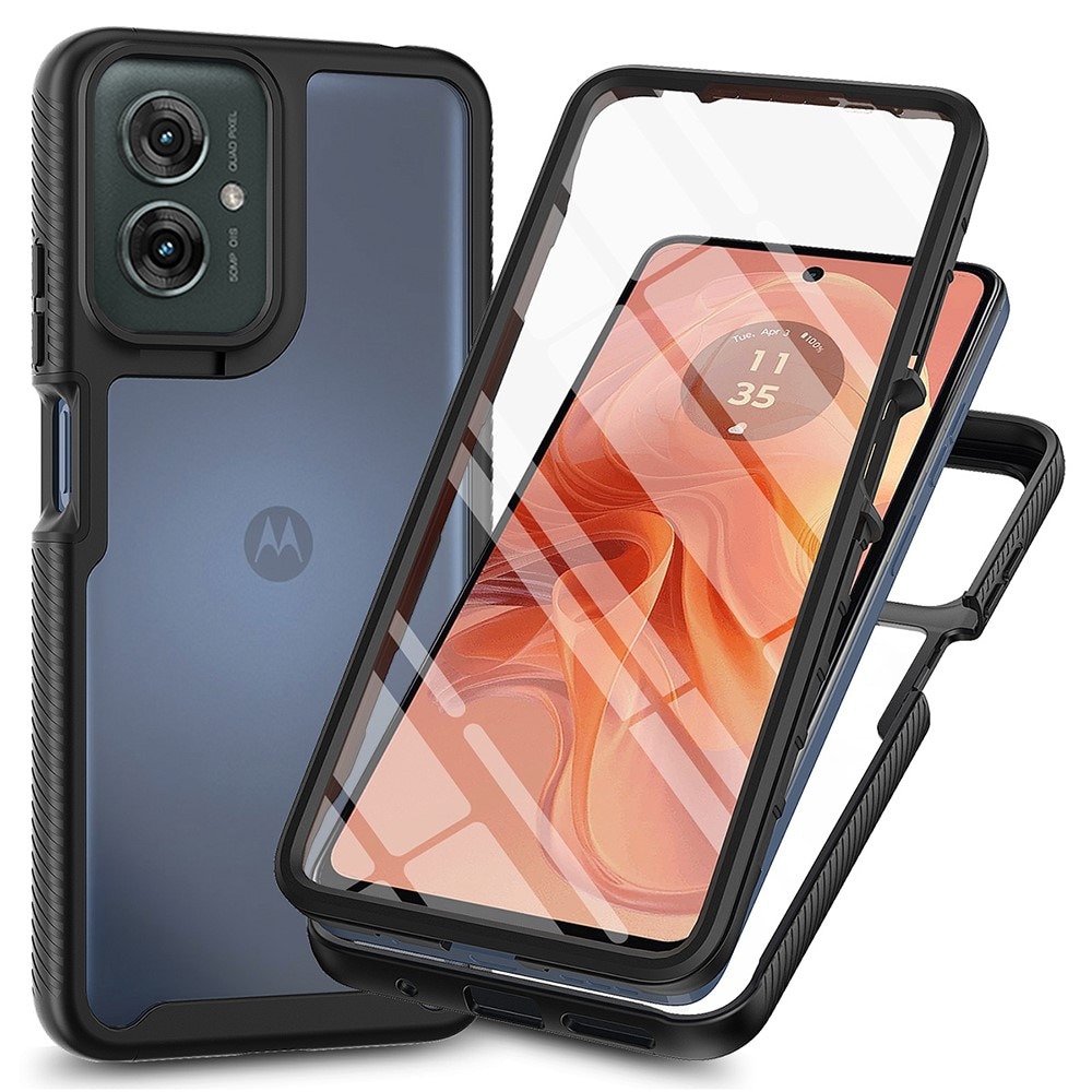 Motorola Moto G55 Mobilskal Full Protection, svart