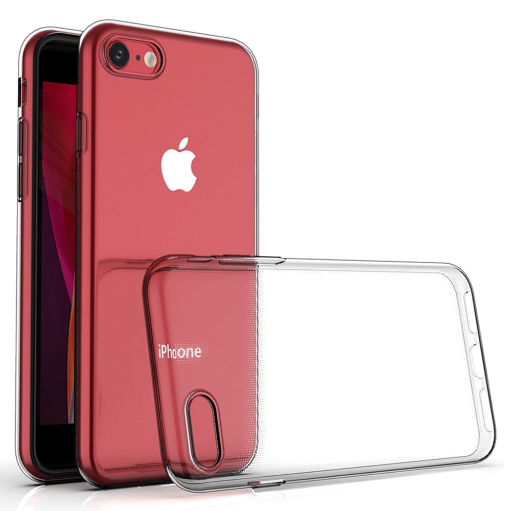 iPhone SE 2022 Tunt TPU-skal, transparent