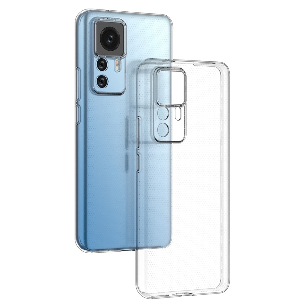 Xiaomi 12T/12T Pro Tunt TPU-skal, transparent