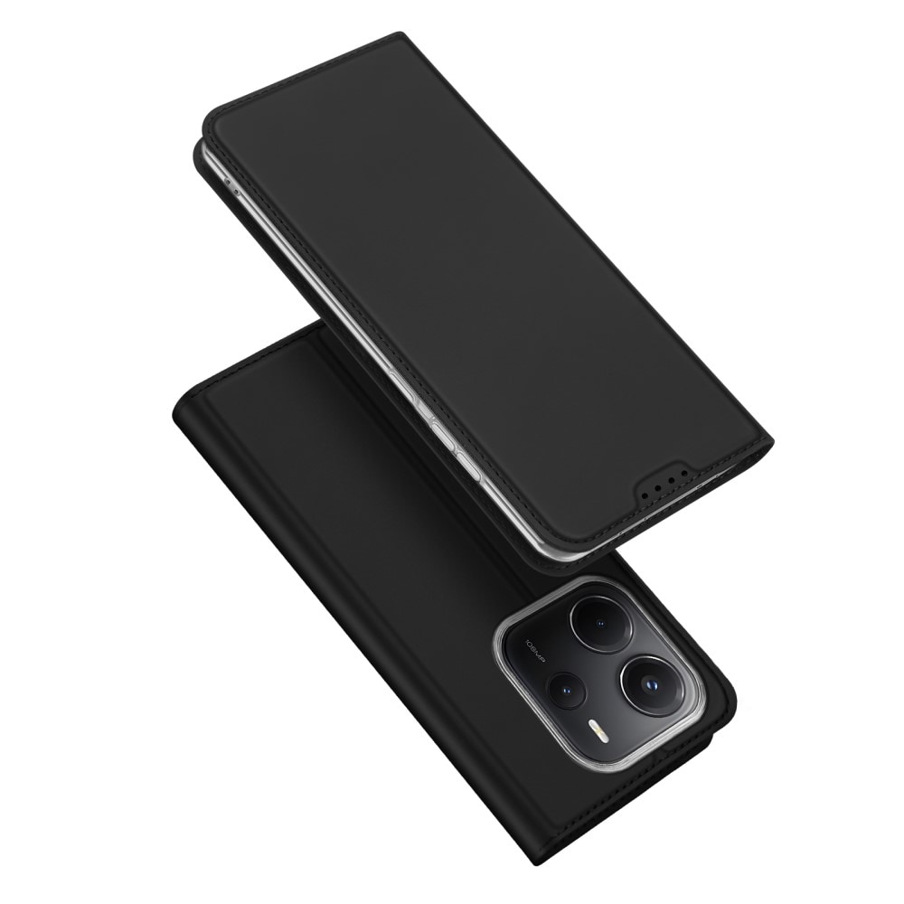 Xiaomi Redmi Note 14 4G Slimmat mobilfodral, svart