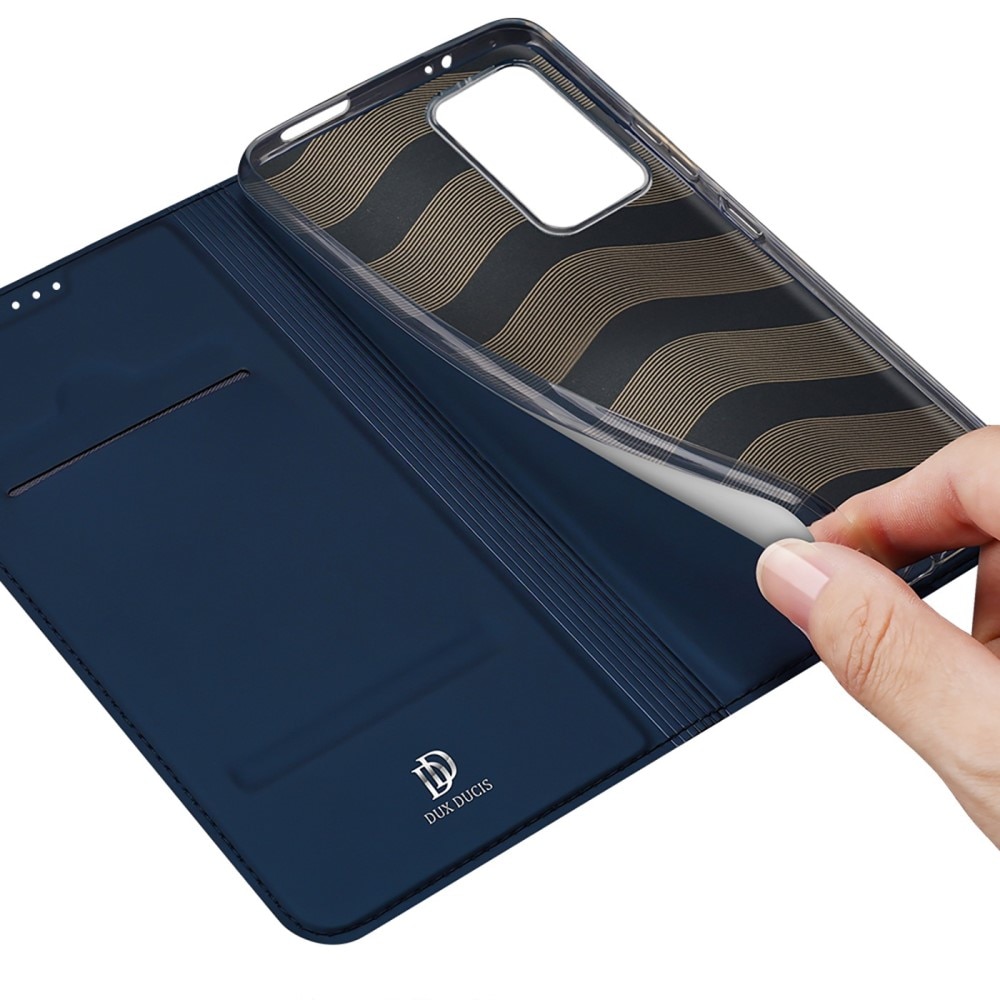 Xiaomi 12T/12T Pro Slimmat mobilfodral, Navy