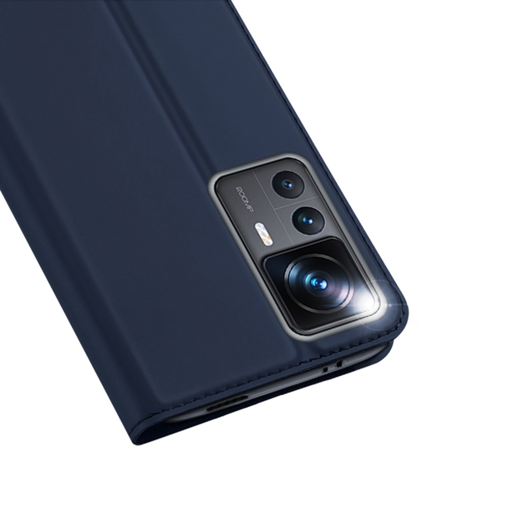 Xiaomi 12T/12T Pro Slimmat mobilfodral, Navy