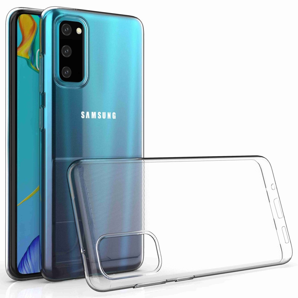 Samsung Galaxy S20 Tunt TPU-skal, Genomskinlig