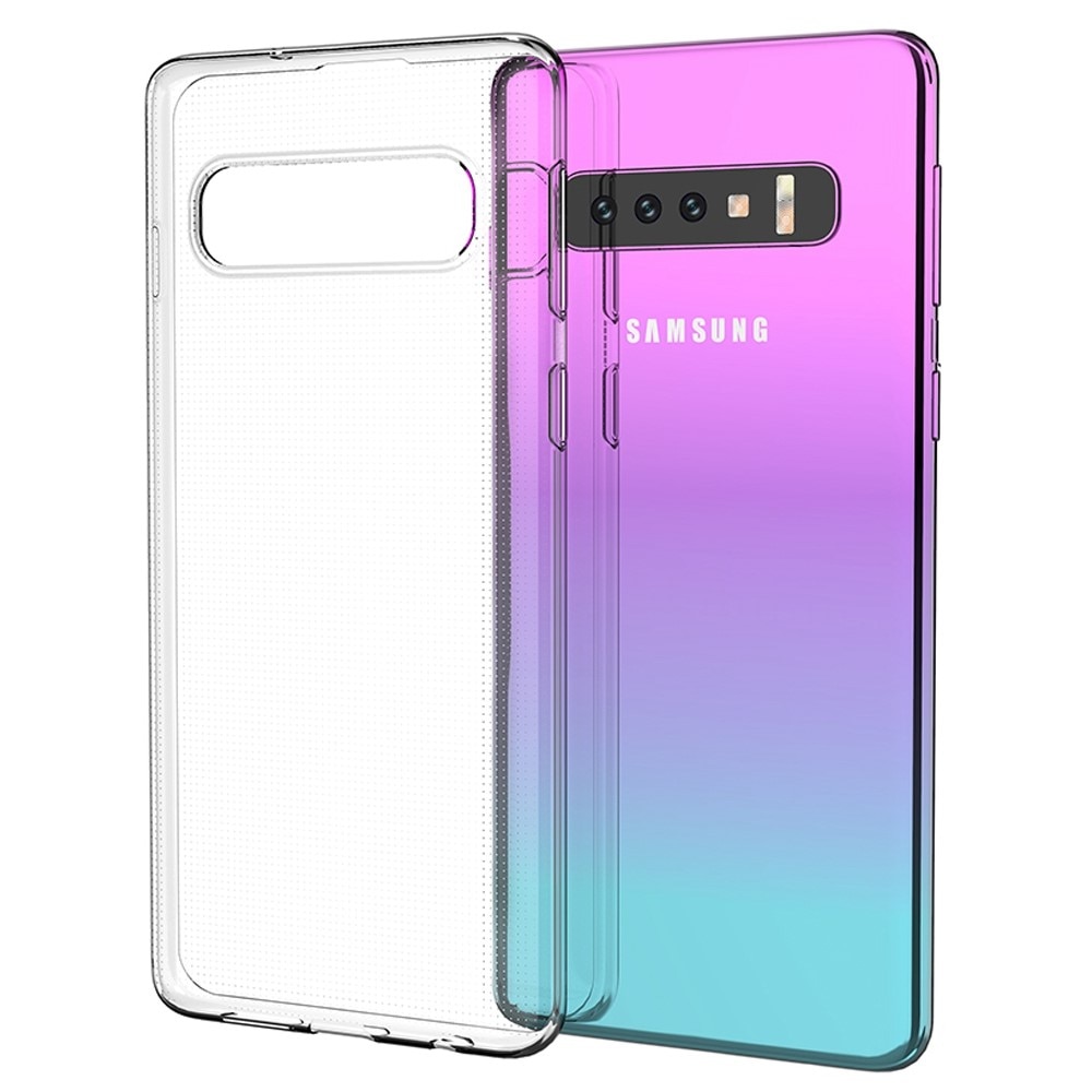 Samsung Galaxy S10 Plus Tunt TPU-skal, transparent