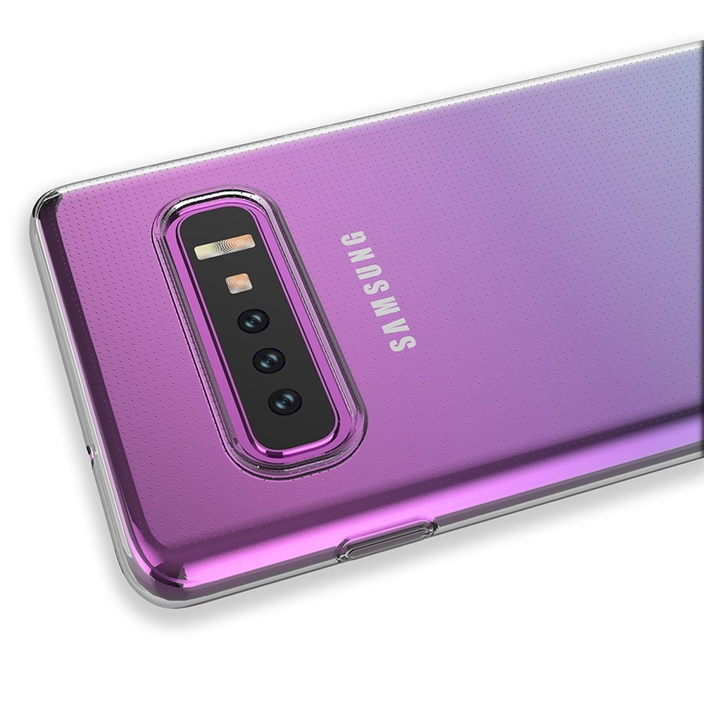 Samsung Galaxy S10 Plus Tunt TPU-skal, transparent