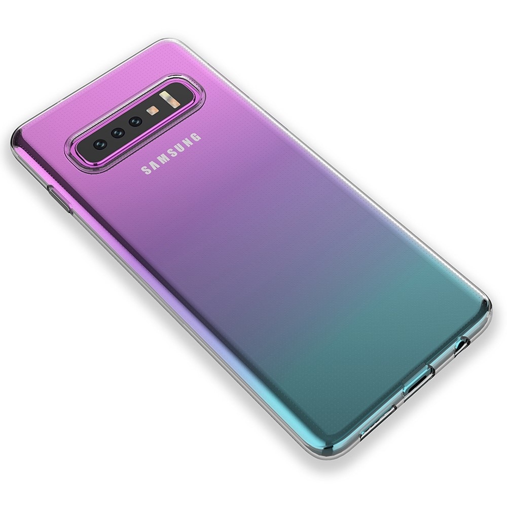 Samsung Galaxy S10 Plus Tunt TPU-skal, transparent