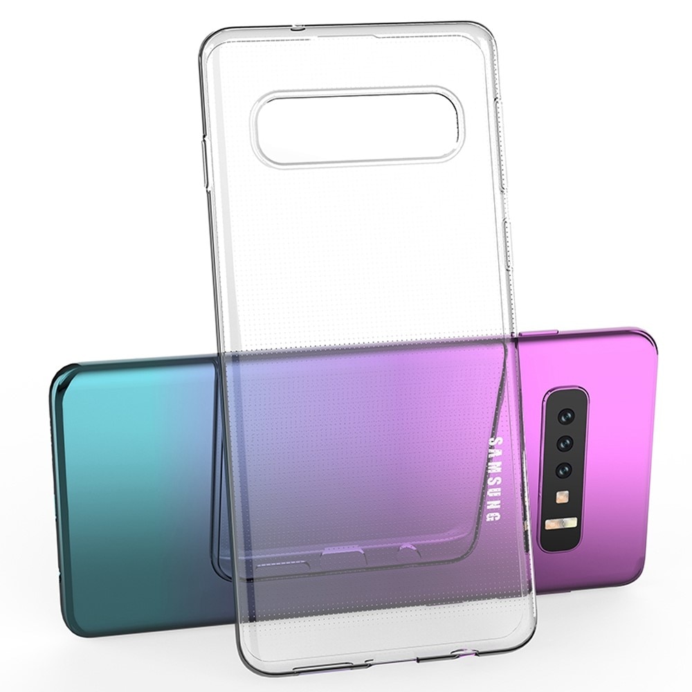 Samsung Galaxy S10 Plus Tunt TPU-skal, transparent